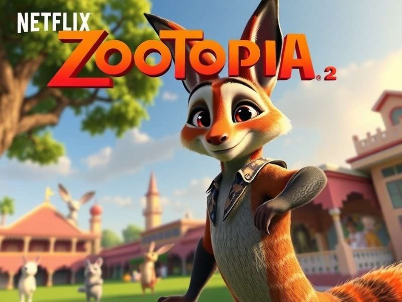 Concept art for Zootopia 2 showing new city districts