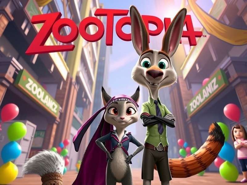 Official Zootopia 2 USA Release Poster featuring Judy Hopps and Nick Wilde