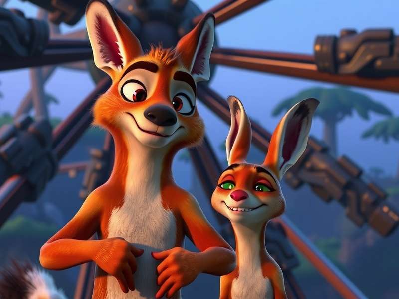 Family enjoying Zootopia movie at Cinemark with 3D glasses