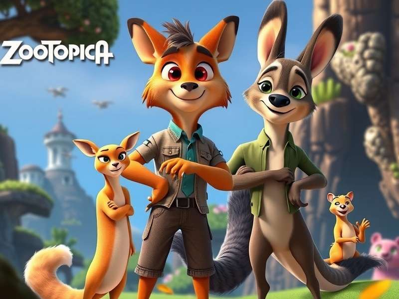 Zootopia cast group photo with voice actors