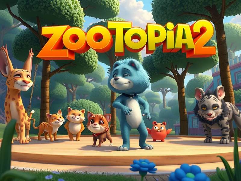 Zootopia 2 Concept Art - City of Zootopia skyline