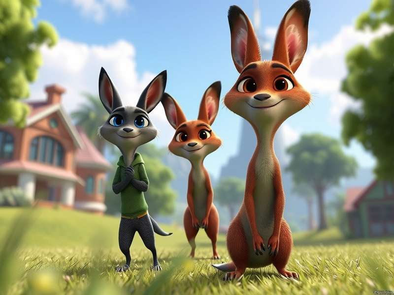 Official Key Art from Zootopia 3 trailer showing Judy Hopps and Nick Wilde in a new district