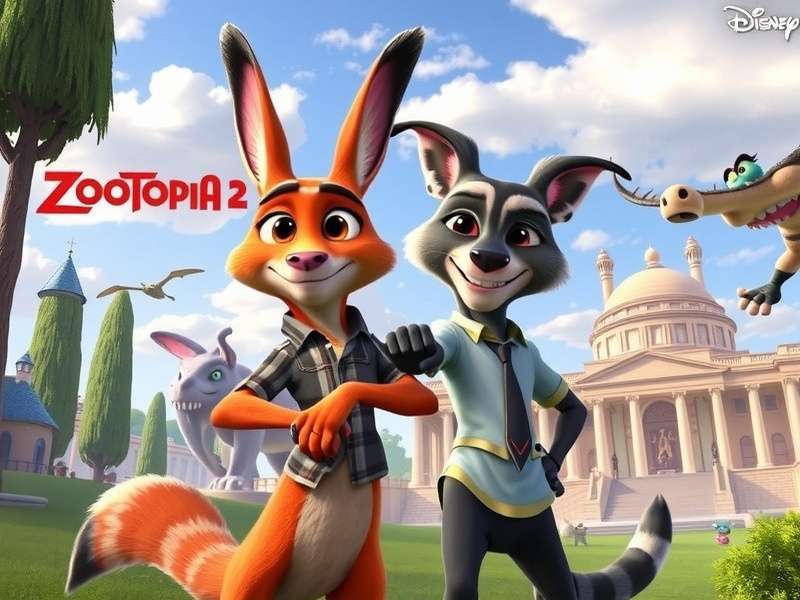 Exclusive Zootopia 2 poster teaser showing Judy Hopps and Nick Wilde in a new adventure