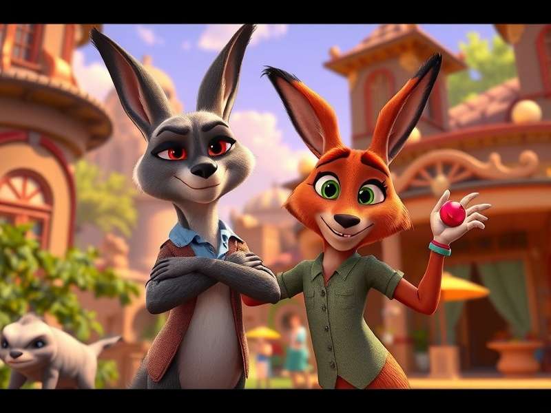 Dawn Bellwether the villain from Zootopia