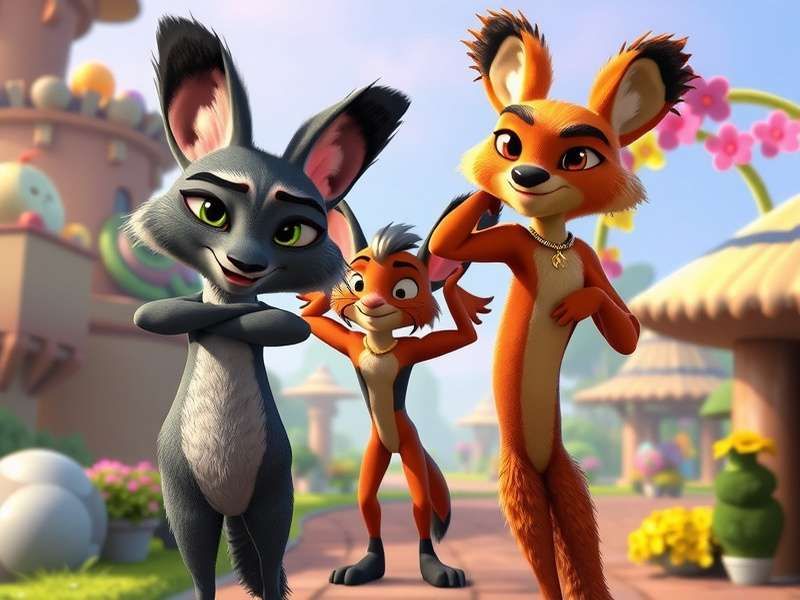 Zootopia 2 Cast Official Teaser Image featuring Judy Hopps and Nick Wilde