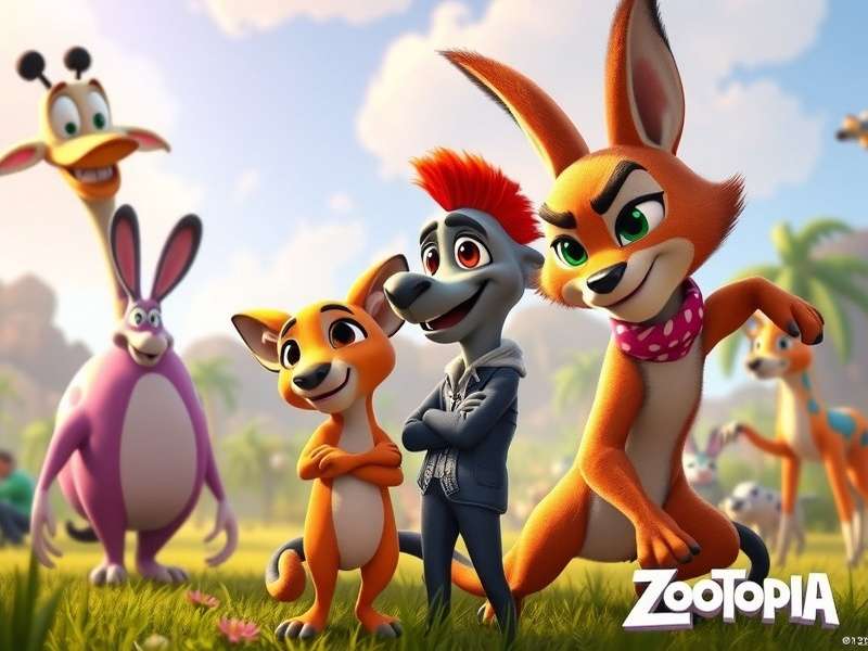 Judy Hopps in her police uniform looking determined