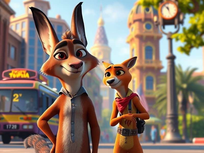 Zootopia 2 Hindi Release Poster featuring Judy Hopps and Nick Wilde