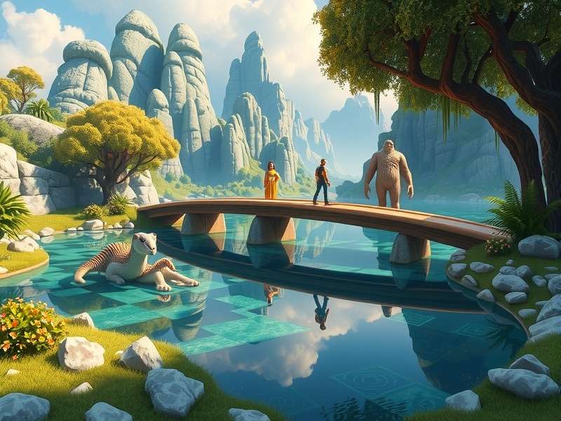 Judy Hopps and Nick Wilde standing together in the vibrant city of Zootopia