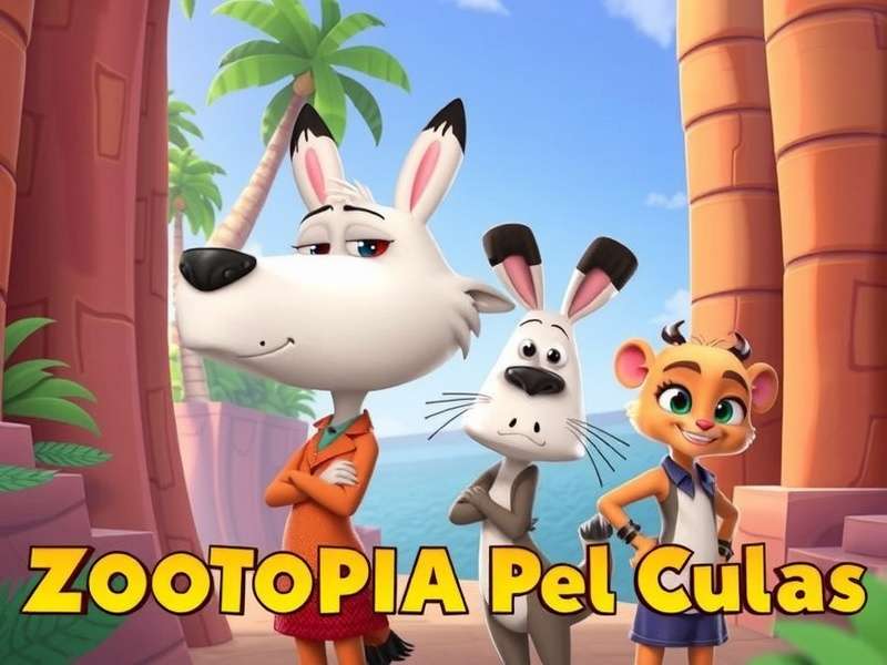 Zootopia cityscape with diverse districts