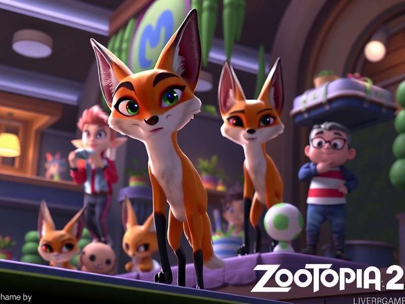 Nick Wilde fox character art from Zootopia 2 looking contemplative