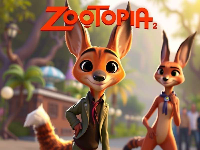 Official Zootopia 2 Final Trailer Key Art featuring Judy Hopps and Nick Wilde in a new adventure