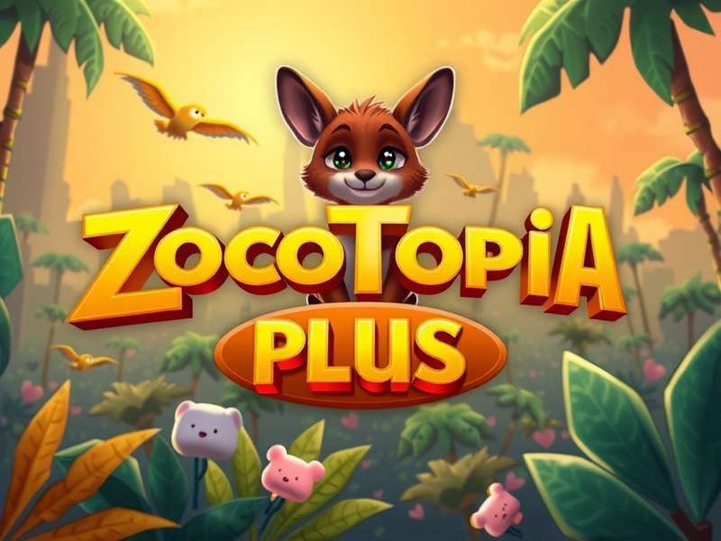 Concept art of Zootopia cityscape showing diverse districts