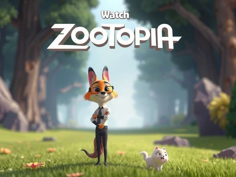 Judy Hopps and Nick Wilde overlooking the skyline of Zootopia city