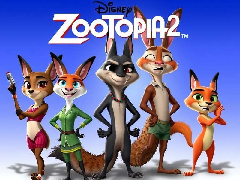 Concept art of a futuristic Aquatic District in Zootopia 2