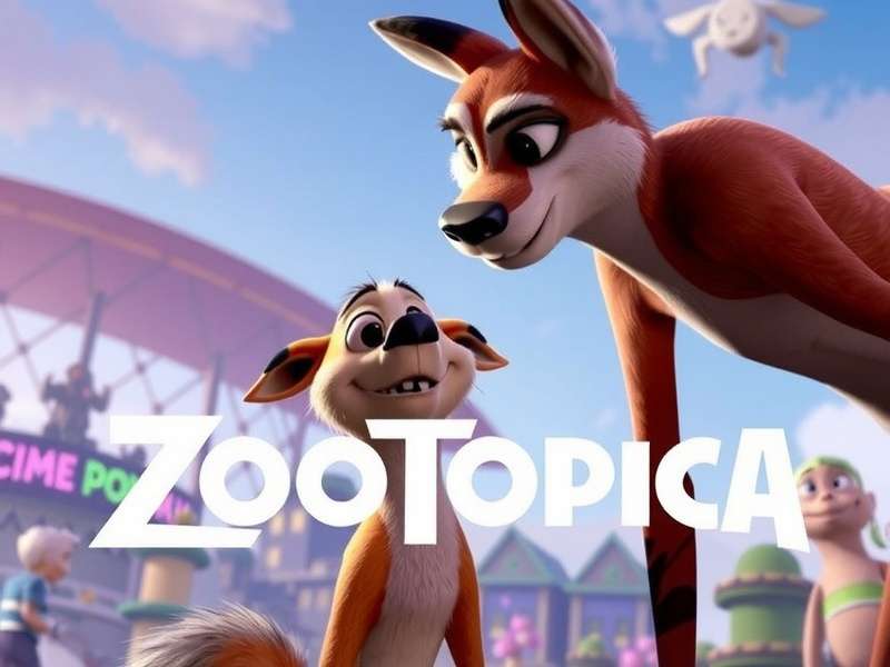 Judy Hopps and Nick Wilde in Zootopia