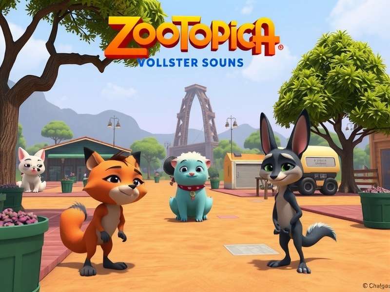 Storyboard sketch of the 'Wham Line' scene in Zootopia 2