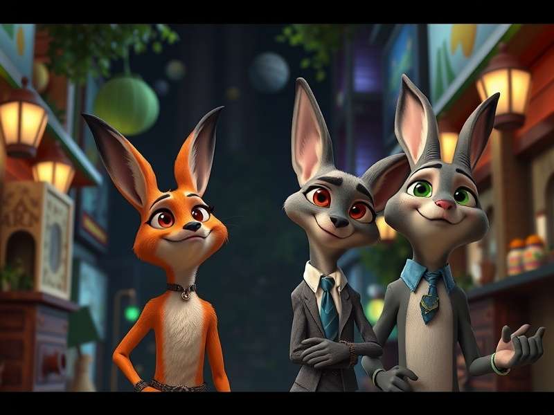 Zootopia gameplay - character interaction