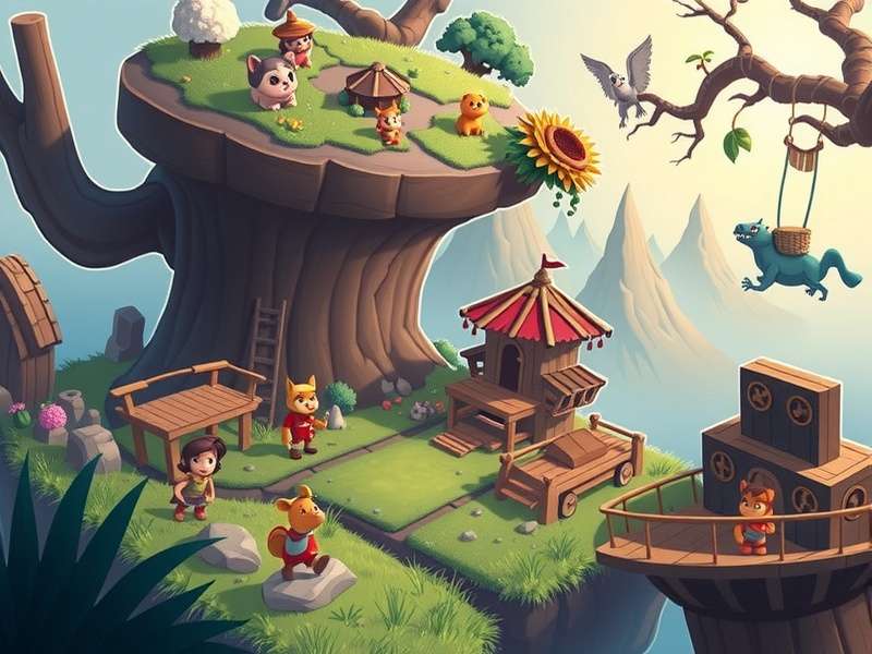 Vibrant modern city skyline at dusk representing Zootopia's districts