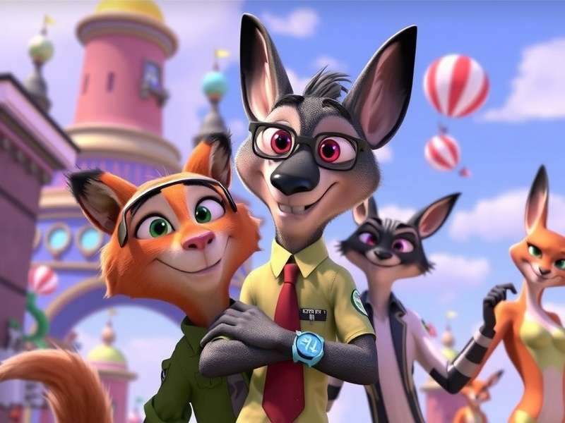 Zootopia 2 Concept Art - Judy Hopps and Nick Wilde in a new adventure