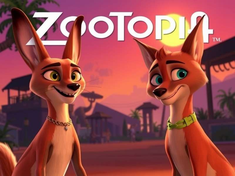 Zootopia Pelicula Completa — Judy Hopps and Nick Wilde in front of the Zootopia cityscape