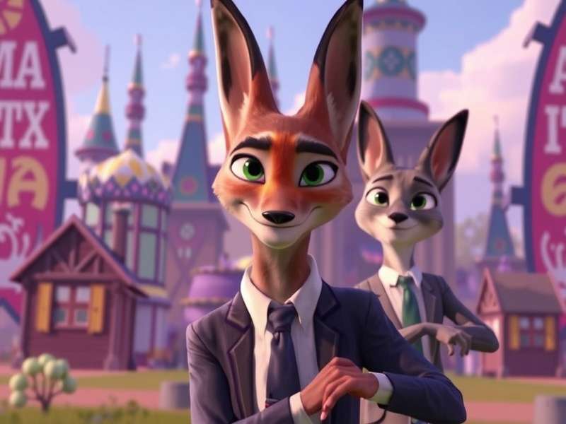 Zootopia 2 trailer announcement banner featuring Nick Wilde and Judy Hopps
