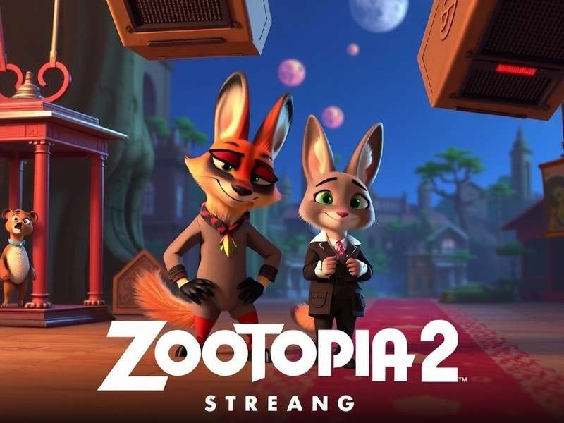 Zootopia 2 Streaming - Official digital release artwork with Judy Hopps and Nick Wilde