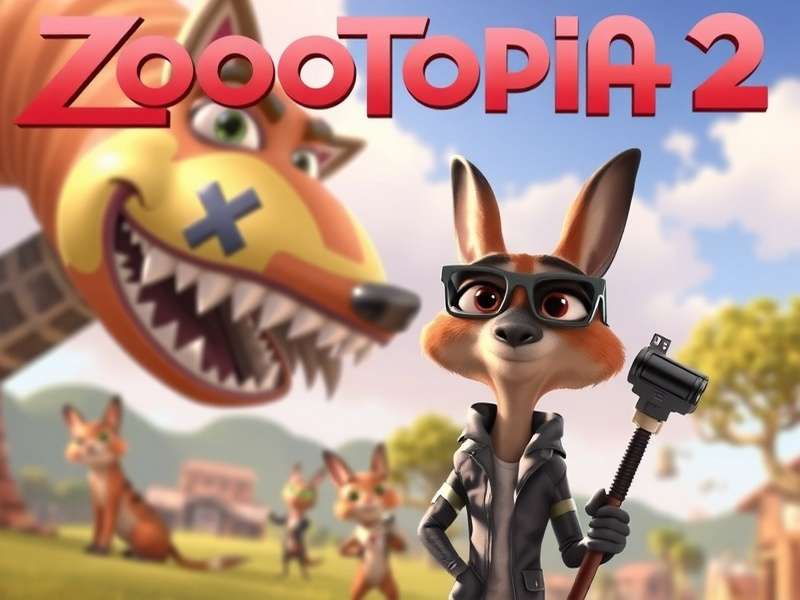 Zootopia 2 2025 release date announcement poster with Judy Hopps and Nick Wilde