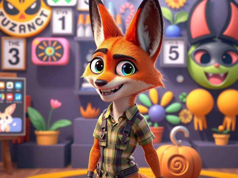 Zootopia 2 Vietsub - Nick Wilde and Judy Hopps in the animated city of Zootopia