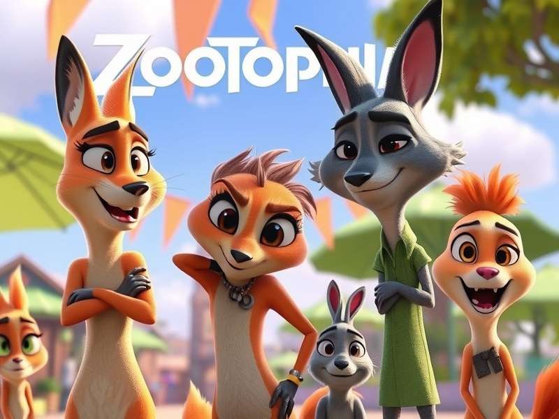 Judy Hopps and Nick Wilde in Zootopia 3 Pelicula Completa En Espa Ol — new Bharat-Jungle adventure